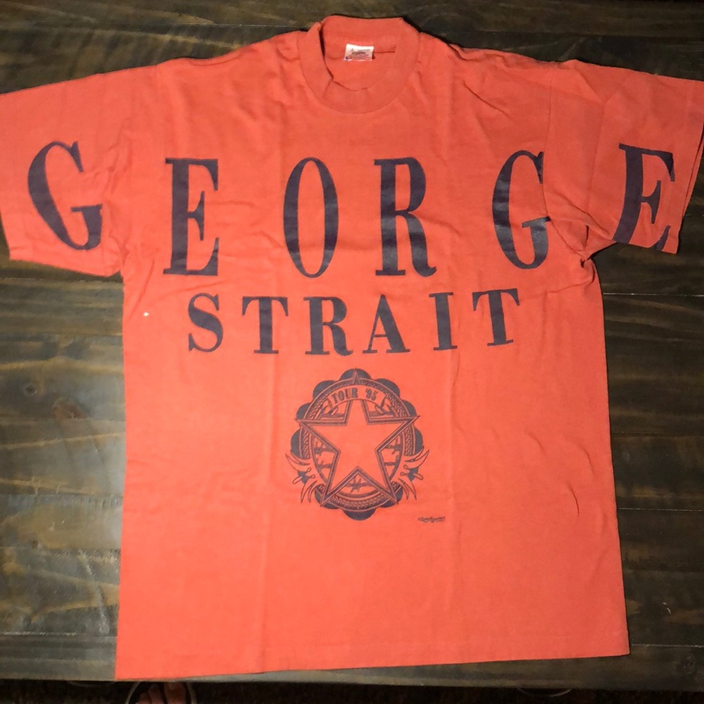 VINTAGE GEORGE STRAIT 1995 TOUR T-shirt RARE